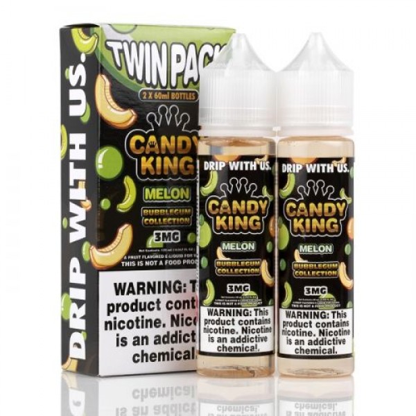 MELON BUBBLEGUM - CANDY KING E-LIQUID - 120ML