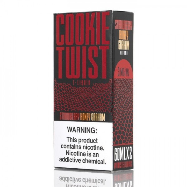 STRAWBERRY HONEY GRAHAM - COOKIE TWIST E-LIQUID - 120ML