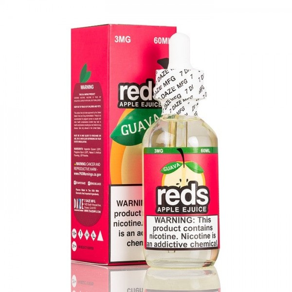 RED'S GUAVA APPLE E-JUICE - 7 DAZE - 60ML