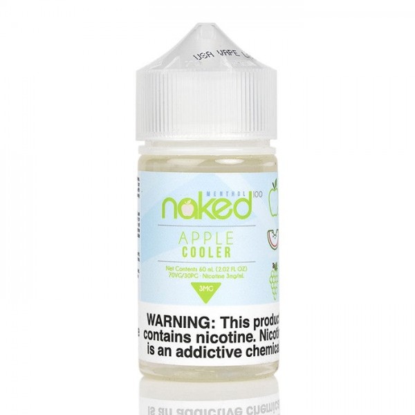 APPLE COOLER By NAKED 100 E-LIQUID - 60ML