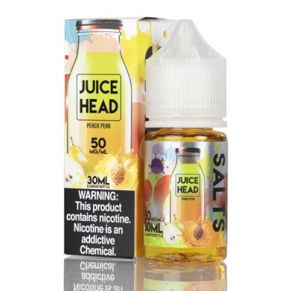 PEACH PEAR SALTS - JUICE HEAD E-LIQUID - 30ML