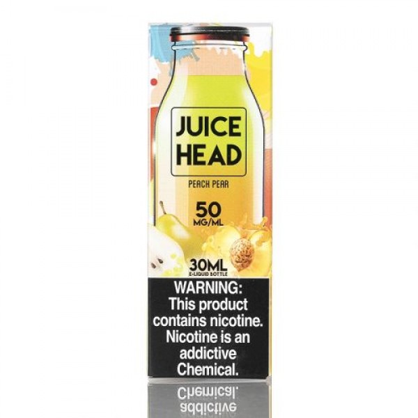 PEACH PEAR SALTS - JUICE HEAD E-LIQUID - 30ML