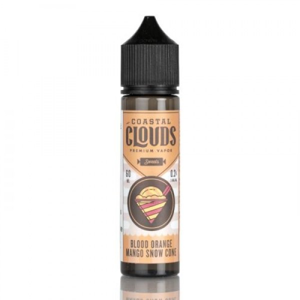 BLOOD ORANGE MANGO SNOWCONE - COASTAL CLOUDS CO. - 60ML