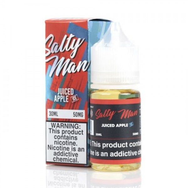 JUICED APPLE ICE - SALTY MAN VAPOR - 30ML