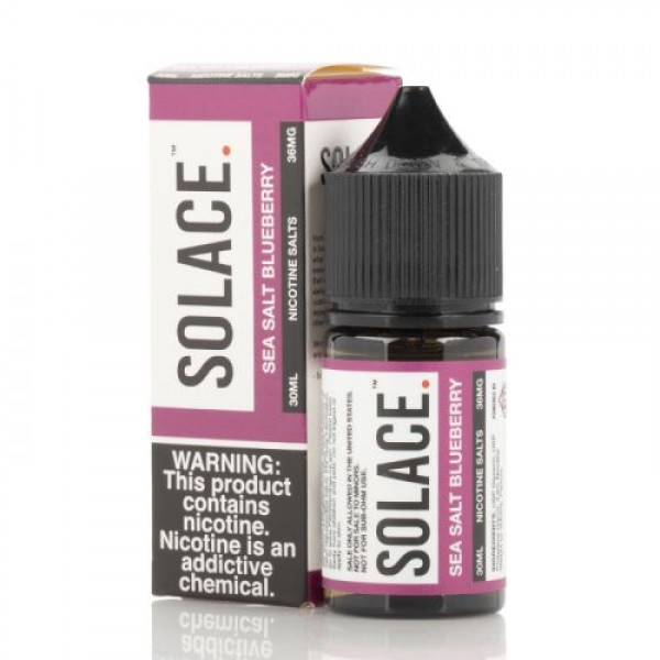 SEA SALT BLUEBERRY - SOLACE SALTS - 30ML