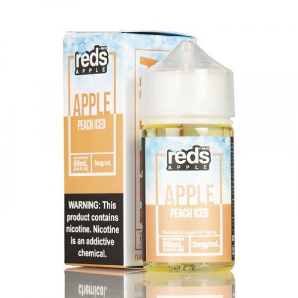 ICED PEACH - RED'S APPLE E-JUICE - 7 DAZE - 60ML