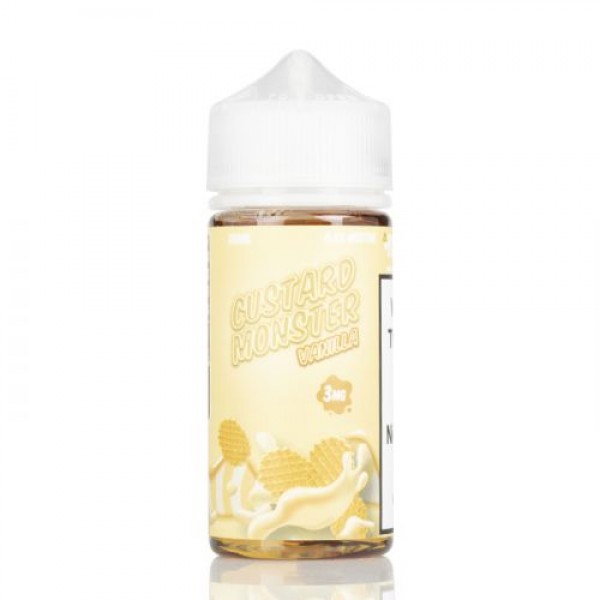 VANILLA CUSTARD - CUSTARD MONSTER - JAM MONSTER LIQUIDS - 100ML