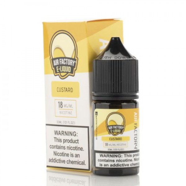 CUSTARD - AIR FACTORY SALTS - 30ML