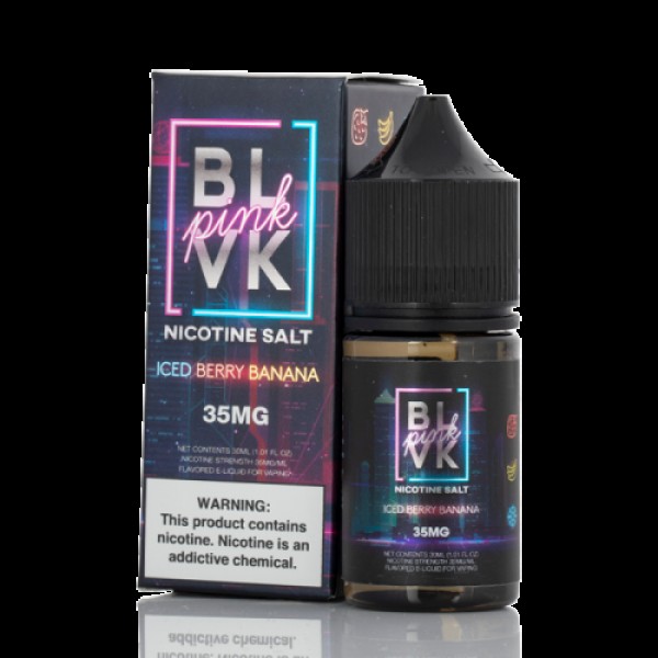 ICED BERRY BANANA SALT - BLVK PINK SERIES - BLVK UNICORN - 30ML