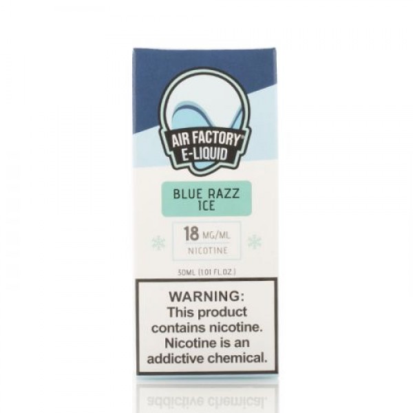 BLUE RAZZ ICE - AIR FACTORY SALTS E-LIQUID - 30ML