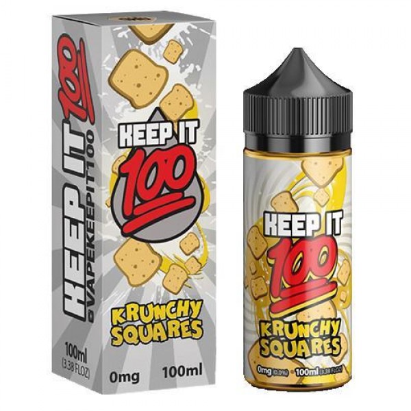 Krunchy Squares by Keep It 100 E-Juice 100ml