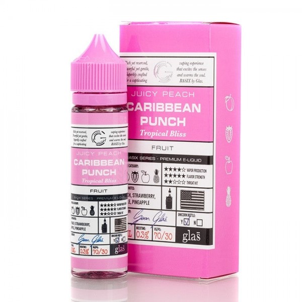 BASIX SERIES - CARIBBEAN PUNCH BY GLAS E-LIQUID - 60ML