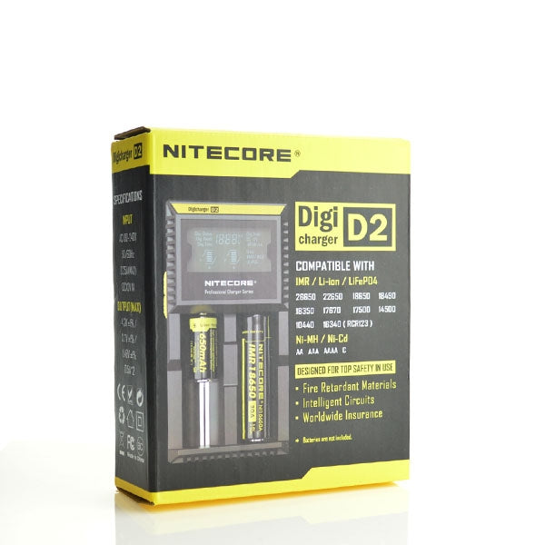 Nitecore D2 Dual Bay Battery Charger
