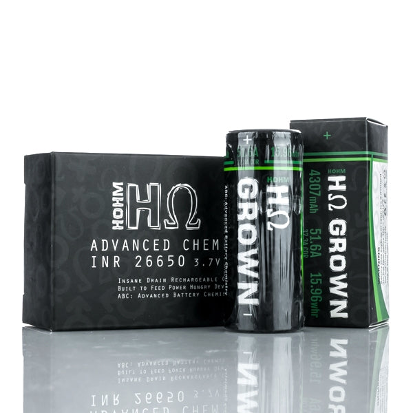 Hohm Tech Grown 26650 4307mAh 32.3A Battery