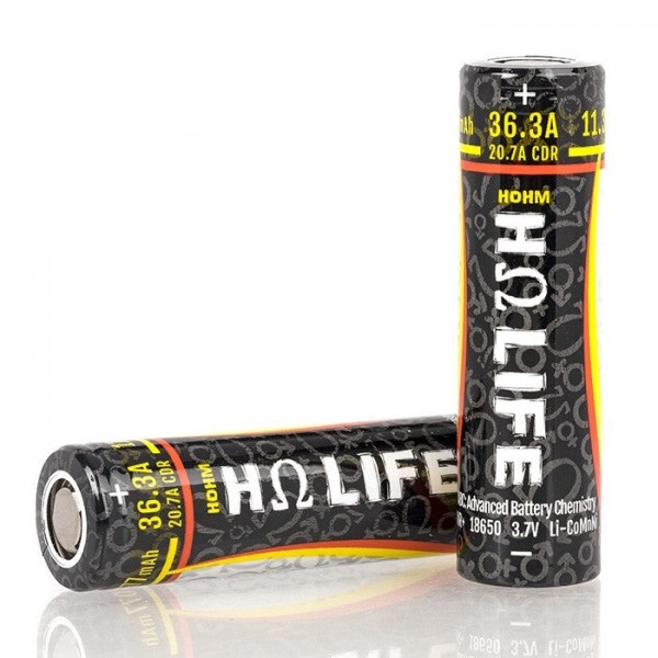 Hohm Tech LIFE 18650 3077mAh 36.3A Battery